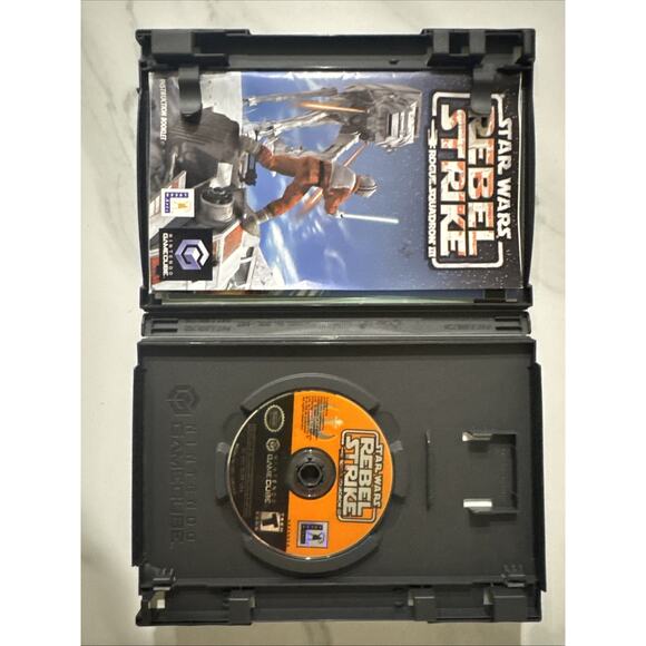 Star Wars Rebel Strike Rogue Squadron III Nintendo GameCube CIB w/ Registration - Picture 2 of 5